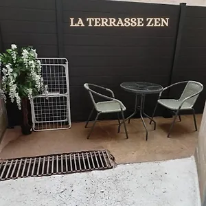 Appartement La Terrasse Zen Dacher - Superbe 30 M2 Equipe Avec Terrasse Coeur Proche Gare Thermes Cures, Vichy